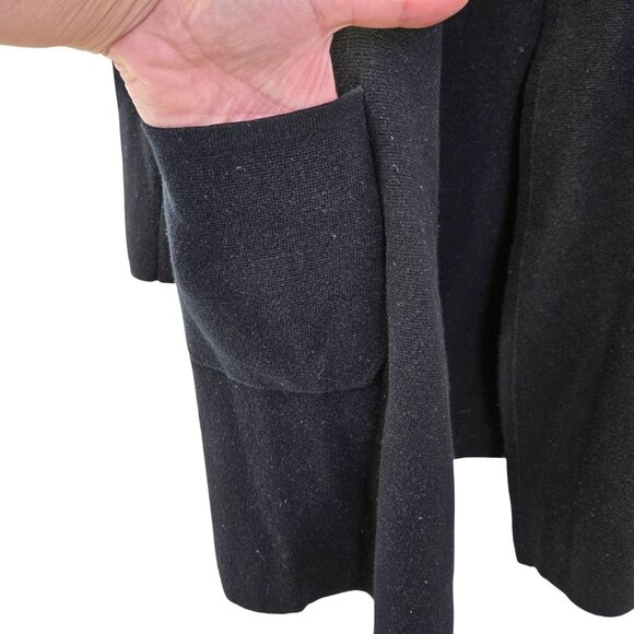 J. Crew Wool Blend Open Cardigan Longline Sweater Size Medium - Picture 5 of 6